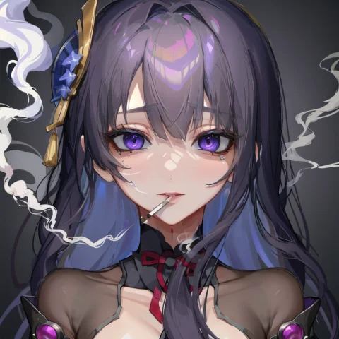 Masterpiece Female Portrait — Stable Diffusion AI Prompt: sfw ((masterpiece,)) ((masterpiece_portrait,)) best quality, Lain Experiments, e...