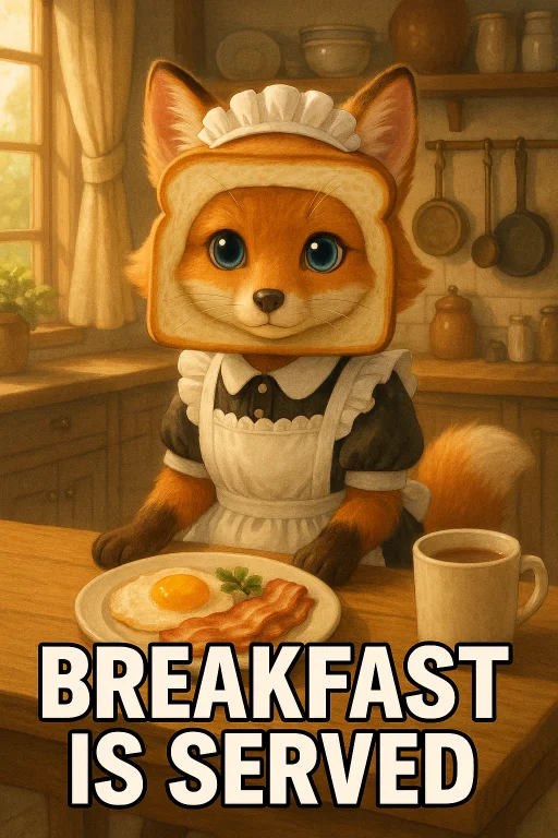 A Charming, High-quality Digital Illustration In A Semi-real...
