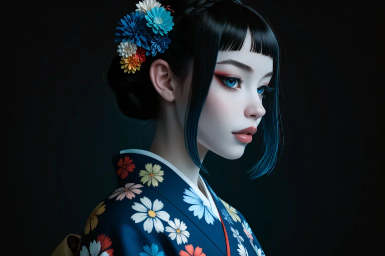 Gabsoa,, 3d. 1girl, Solo, Maikos Formal Hikizuri1.2, Coordin...