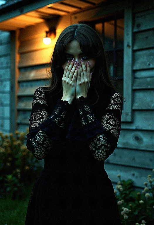 Extremely Photorealistic Photography Of A Gothic Woman Sabca...