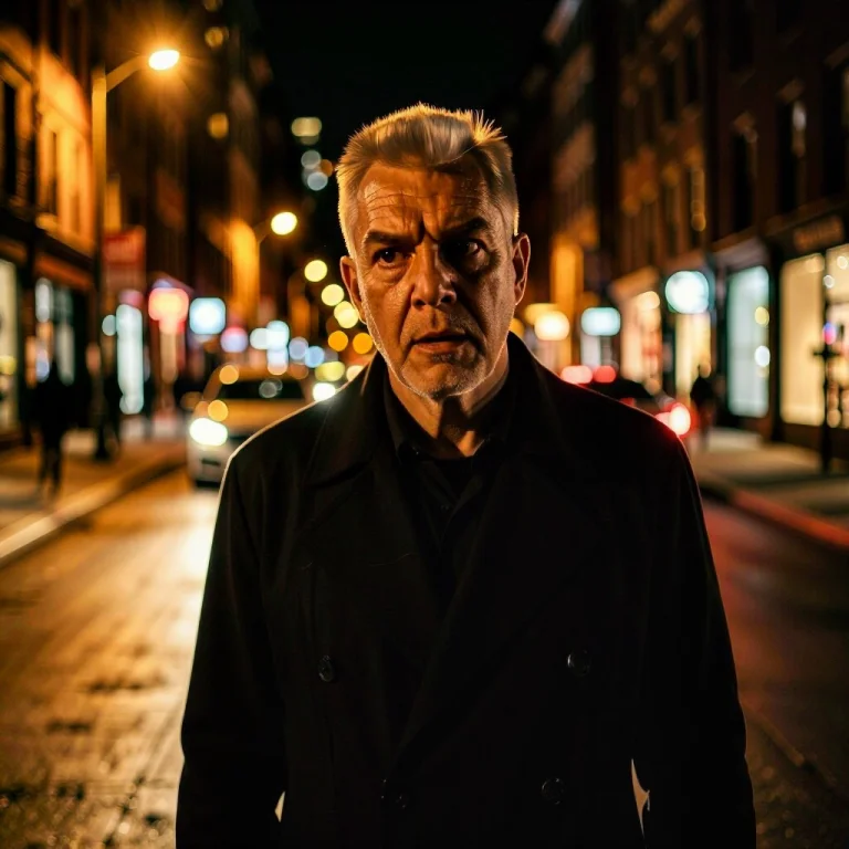 Dorion A Middle Aged Man With Grey Hair And Brown Eyes. Phot...
