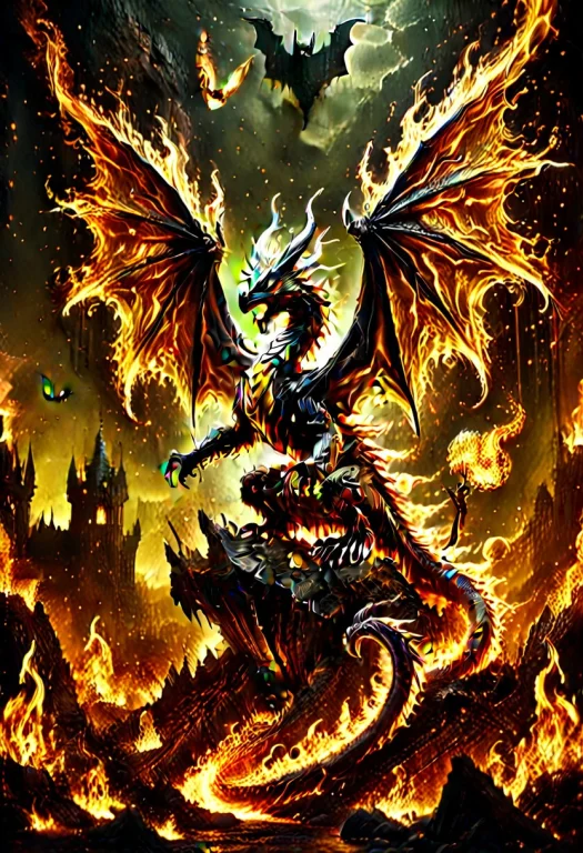 Made Of Flamestyle, Majestic Dragon, Dragon Lair, Treasure H...