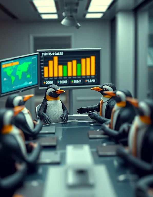 Tilt-shift Photo Of Isometric Style A Serious Business Meeti...