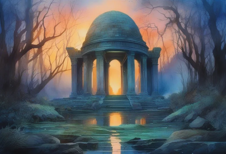 Masterpiece, Best Quality, The Overgrown Ruins Of A Forgotte...