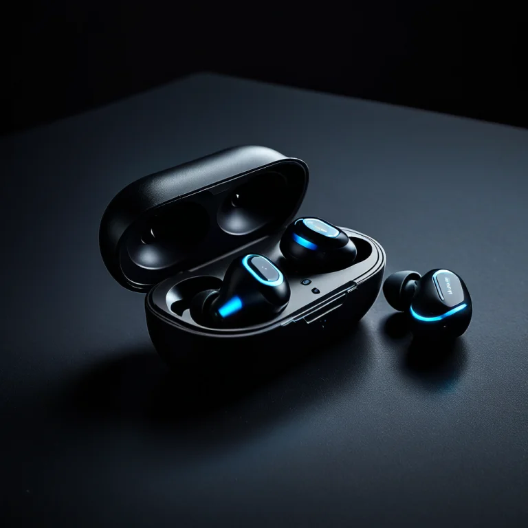 Loratechdarkrgbledv10.80, Techrgbled, A Wireless Earbuds Cas...