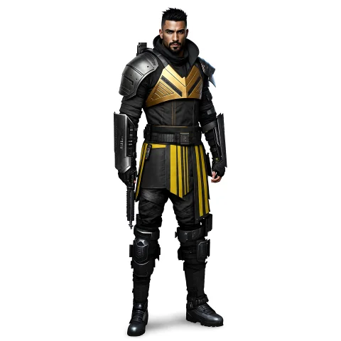 A Photo Of Highly Detailed Scared Male Cyberpunk Futuristic... — Stable Diffusion AI Prompt: a photo of highly detailed scared male cyberpunk futuristic thug assasin, with s...