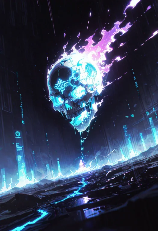 Scifi, Masterpiece, Best Quality, Great Composition, Glitchi...