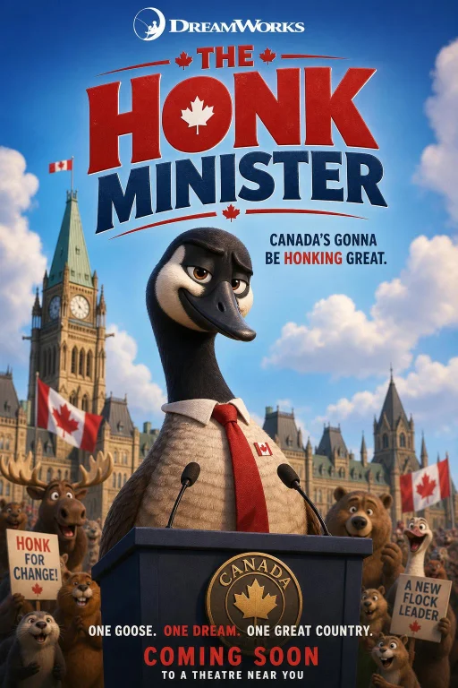 Redraw The Image As A Poster For A Dreamworks Animated Movie...