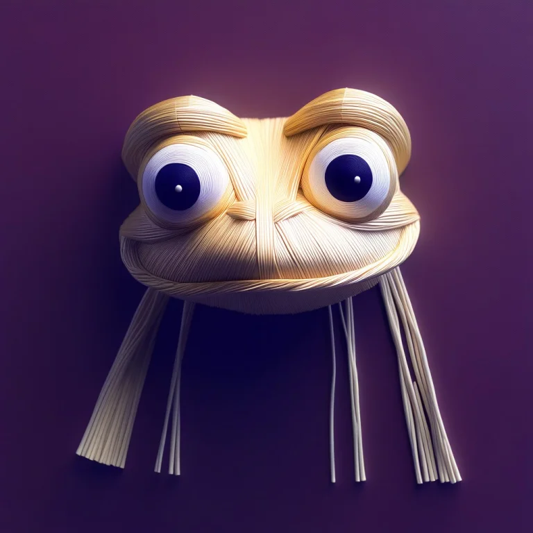 Straw Thread, Pepe The Frog, Classic Pepe Face Formed From W...
