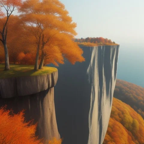 , Autumn, ,tree,land, , Cliff, — Stable Diffusion AI Prompt: , autumn, ,tree,land, , cliff,