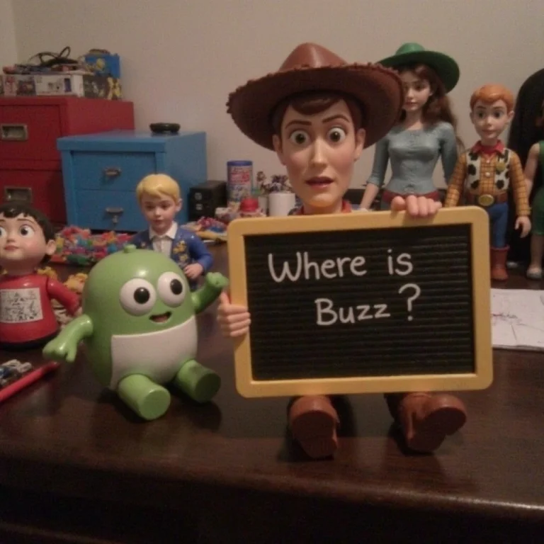 A Photo Of A Toy Figure Of Wood From Toy Story, Many Differe...