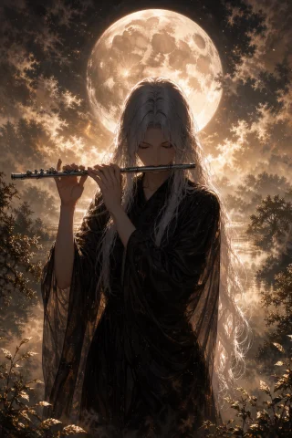Masterpiece, Best Quality, Exciplit, A Serene Digital Painti... — Stable Diffusion AI Prompt: masterpiece, best quality, exciplit, A serene digital painting of a mysterious f...