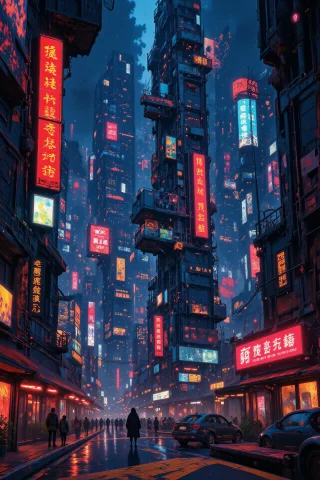 A Galactic City Beautiful Cyberpunk Landscape, Sunset, Woman... — Stable Diffusion AI Prompt: a galactic city beautiful cyberpunk landscape, sunset, woman, very intricate, ve...