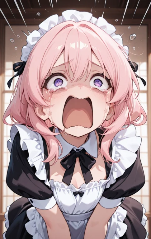 Civchan, Loracivchanuwuillu1 Purple Eyes, Pink Hair, Wearing...