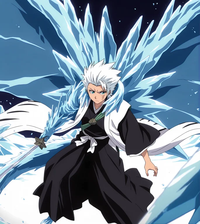 Lorahitsugaya Toshiro1 Hitsugaya Toshiro, Male, Solo, Bankai...