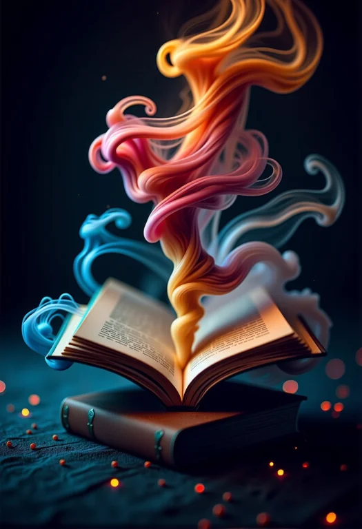 Bv-smowormor. An Ordinary Object, Such As A Book, Partially...