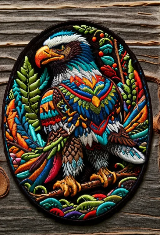 Ral-embroideredpatch, Embroidered Stitches, Textured Thread,...