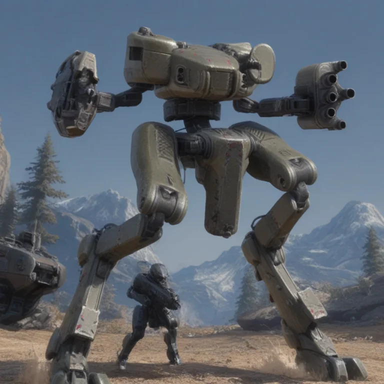 H4mantmech,mecha, Looking Aside