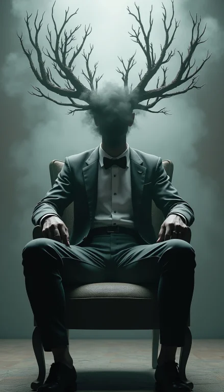 A Captivating 3d Render Of A Dark Fantasy Character, Showcas...