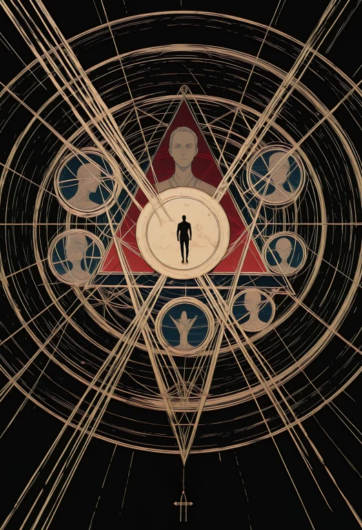 Avant-garde Constructivist Poster Fused With Sacred Geometry...
