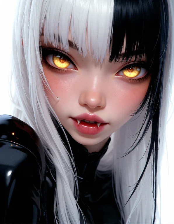 An Extreme Photorealistic Upper Body Shot Of A Cat Girl With...