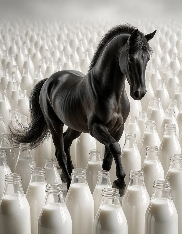 Create A Surreal And Highly Detailed Digital Painting Of A M...