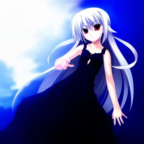Grisaia No Kajitsu, Kazami Kazuki, Silver Long Hair,red Eyes — Stable Diffusion AI Prompt: grisaia no kajitsu, kazami kazuki, Silver long hair,red eyes