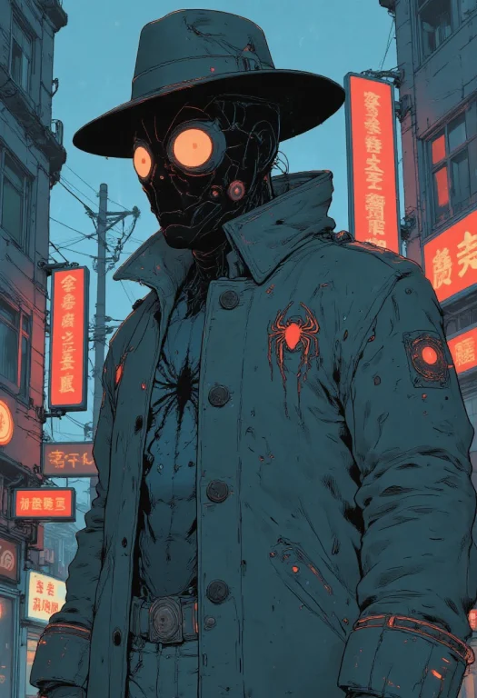 Artsy Illustration Style1.3, A Hyper-realistic Close-up Port...