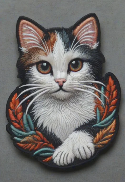 Cat, Ral-embroideredpatch