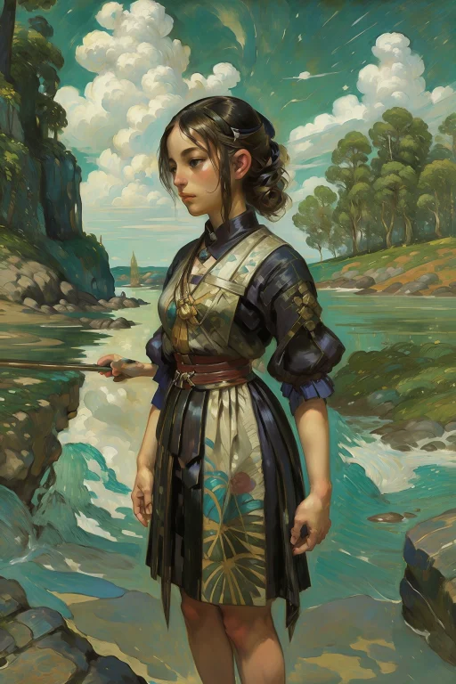 1girl, Loracalmart0.7 Calmart, Stylized By It Jakuch And Fre...