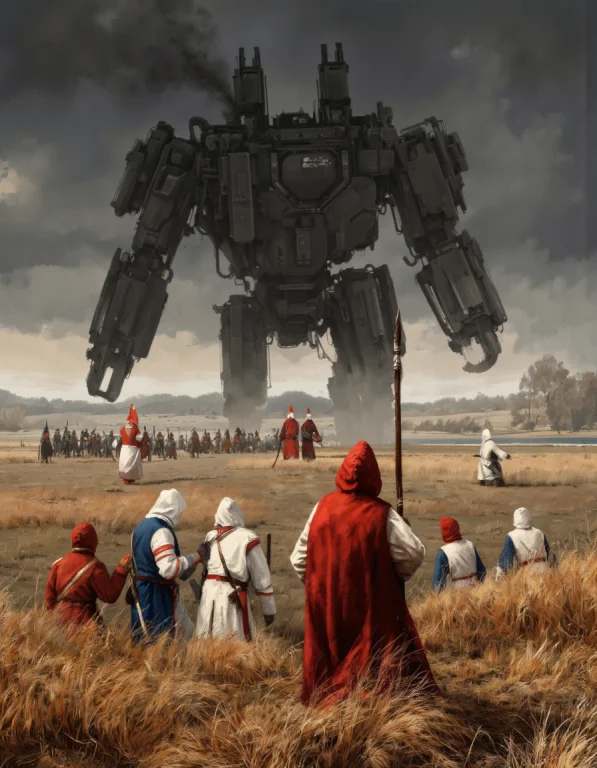 By Jakub Rozalski. A Digital Illustration Shoot From A Far C...