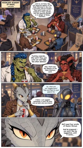 Create A Comic In Western Comic Style, Featuring The Charact... — Stable Diffusion AI Prompt: Create a comic in western comic style, featuring the character from the images:...
