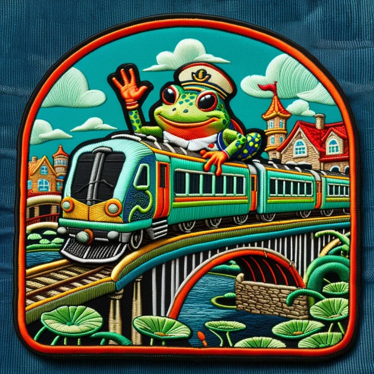 Ral-embroideredpatch, A Humorous Embroidered Cloth Patch Fea...