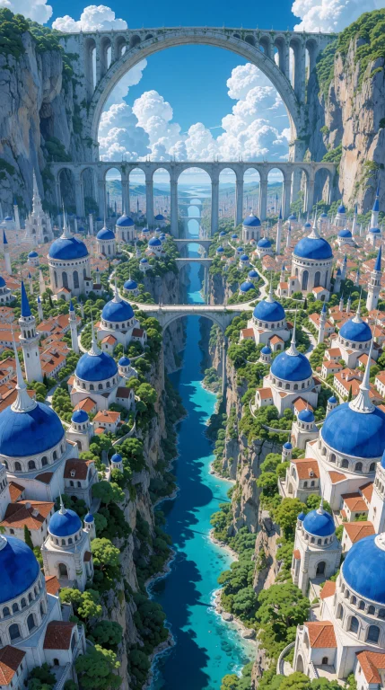 Supergroundview, A Surreal Cityscape Unfolds In A Mirrored,...
