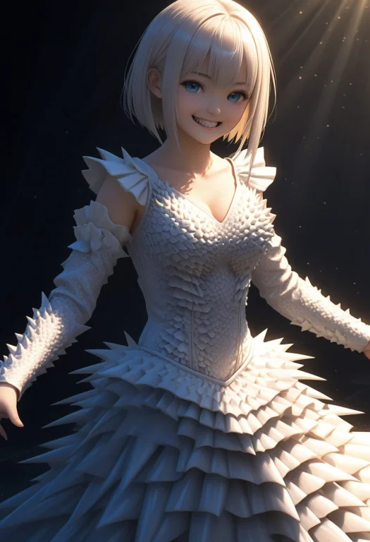 A Wide-angle, Breathtaking Cinematic Portrait Of Shirai Hina...