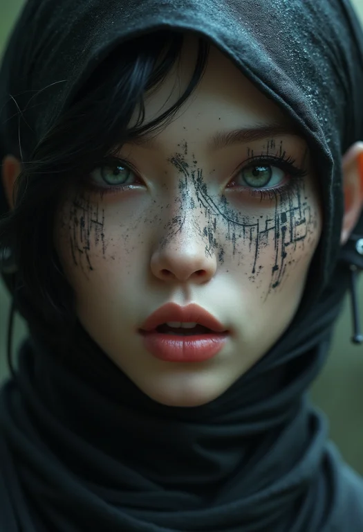 Super Face Closeup Portrait,cyberpunk Face Augmentation1.45,...