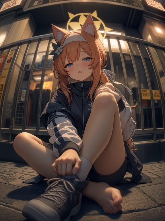 Main Charactor ,mari Blue Archive ,blue Archive,yellow Halo,...