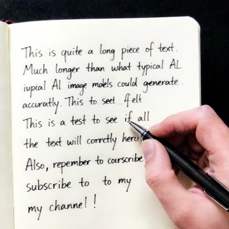 A Hand, Holding A Pen And Writing In A Diary. On The Page, T...