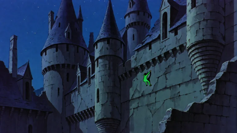 Lpnicstlcg1979, A Lone, Glowing Green Figure Clings To The W...