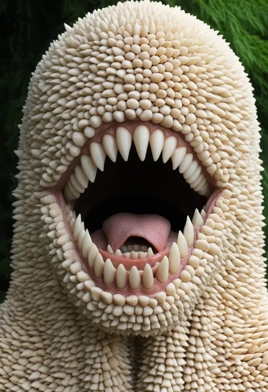Building Madefromteef, Lots Of Teeth, Fangs