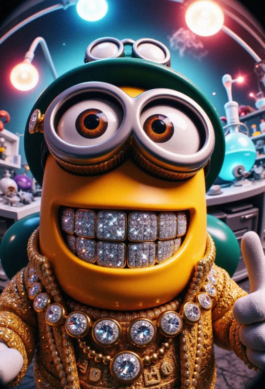 A Yellow Minion Alchemist Exuding Pure Awesomeness, Captured...