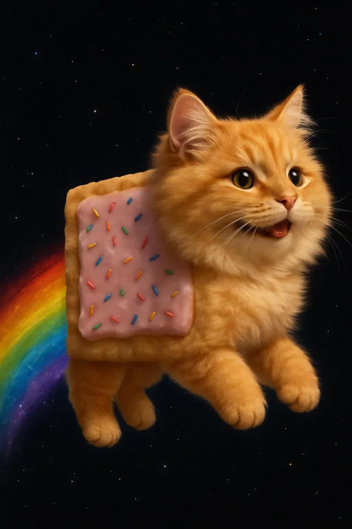Generate Me A Cute Fluffy Happy Photorealistic Poptart With...