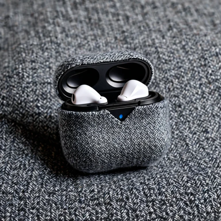 Loratech3tweedwoolv10.80, Techtweed, A Wireless Earbuds Case...