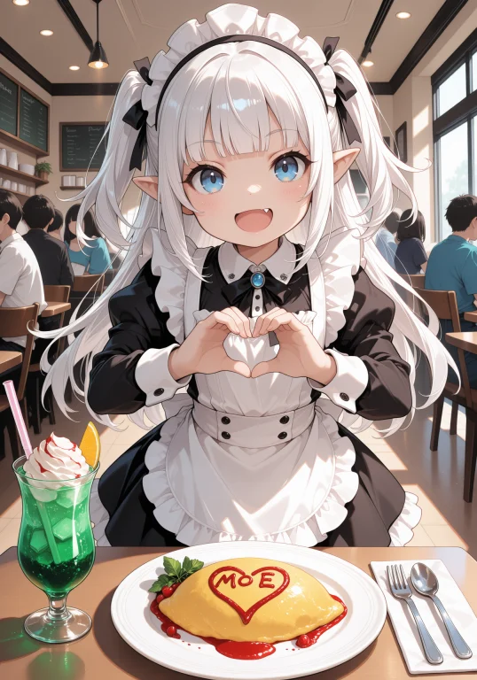 Masterpiece Best Quality, Score9, General, 1 Maid Girl, Cute...