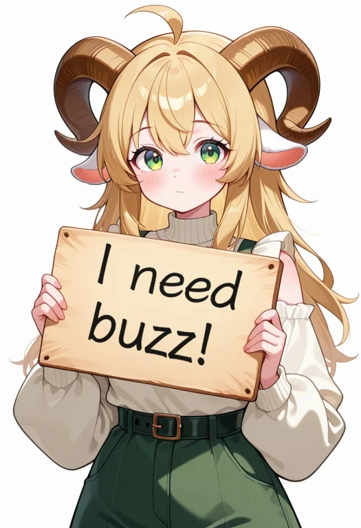 Girl Goat, Eat Sign, I Need Buzz,