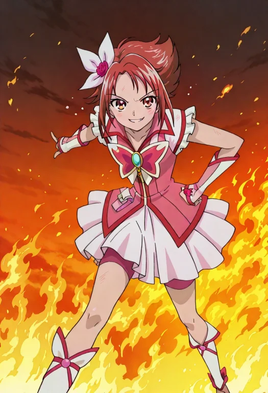 Solo,1girl,anime Screencap, Solo,1girl,curerouge,rougecostum...