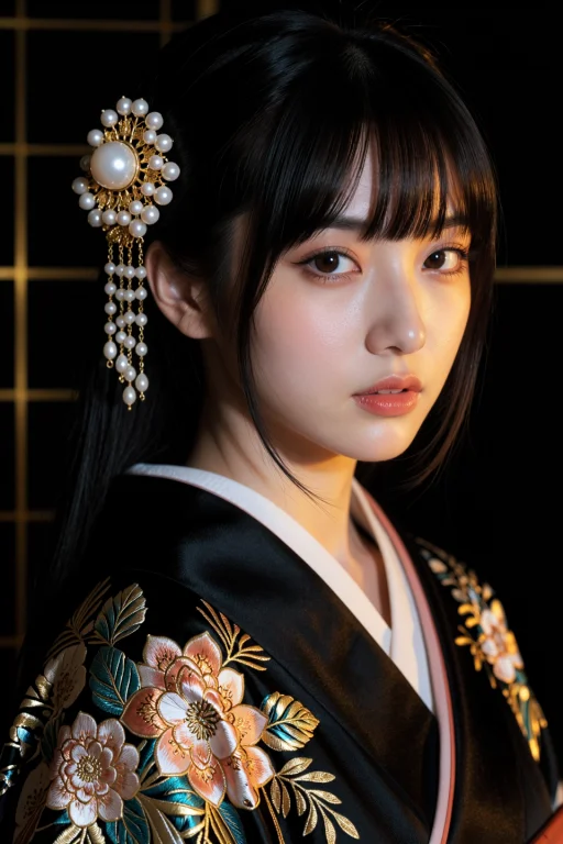 Hyper-realistic Portrait Of A Young Taiwanese Woman, Cinemat...