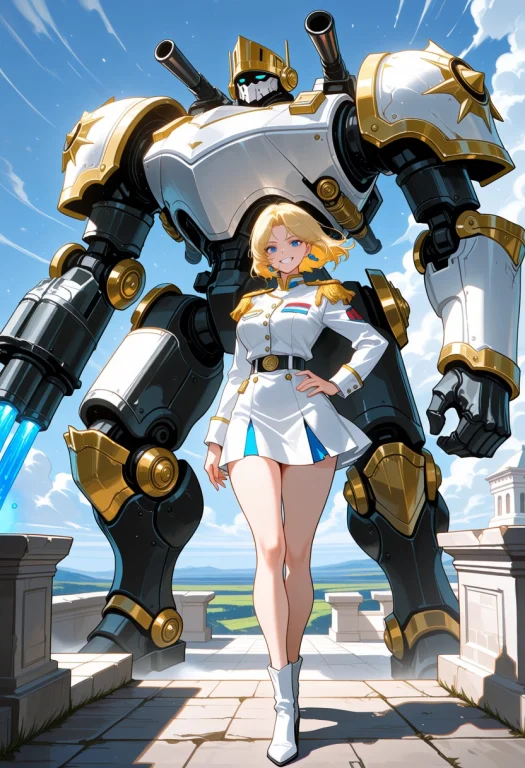 Full Body Shot, Highly Detailed Fantasy Anime Illustration....