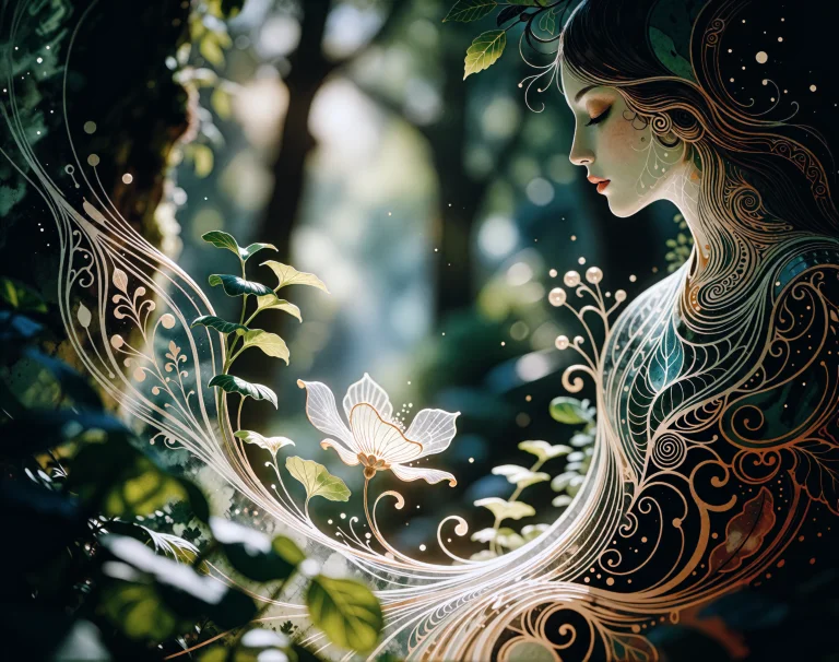 Patt3rns, James Jean Style A Richly Symbolic, Dreamlike Illu...