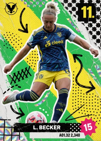 Pstecrime, Adult Female Soccer Player In A Blue And Yellow K... — Stable Diffusion AI Prompt: p@stecrime, adult female soccer player in a blue and yellow kit striking a ball,...
